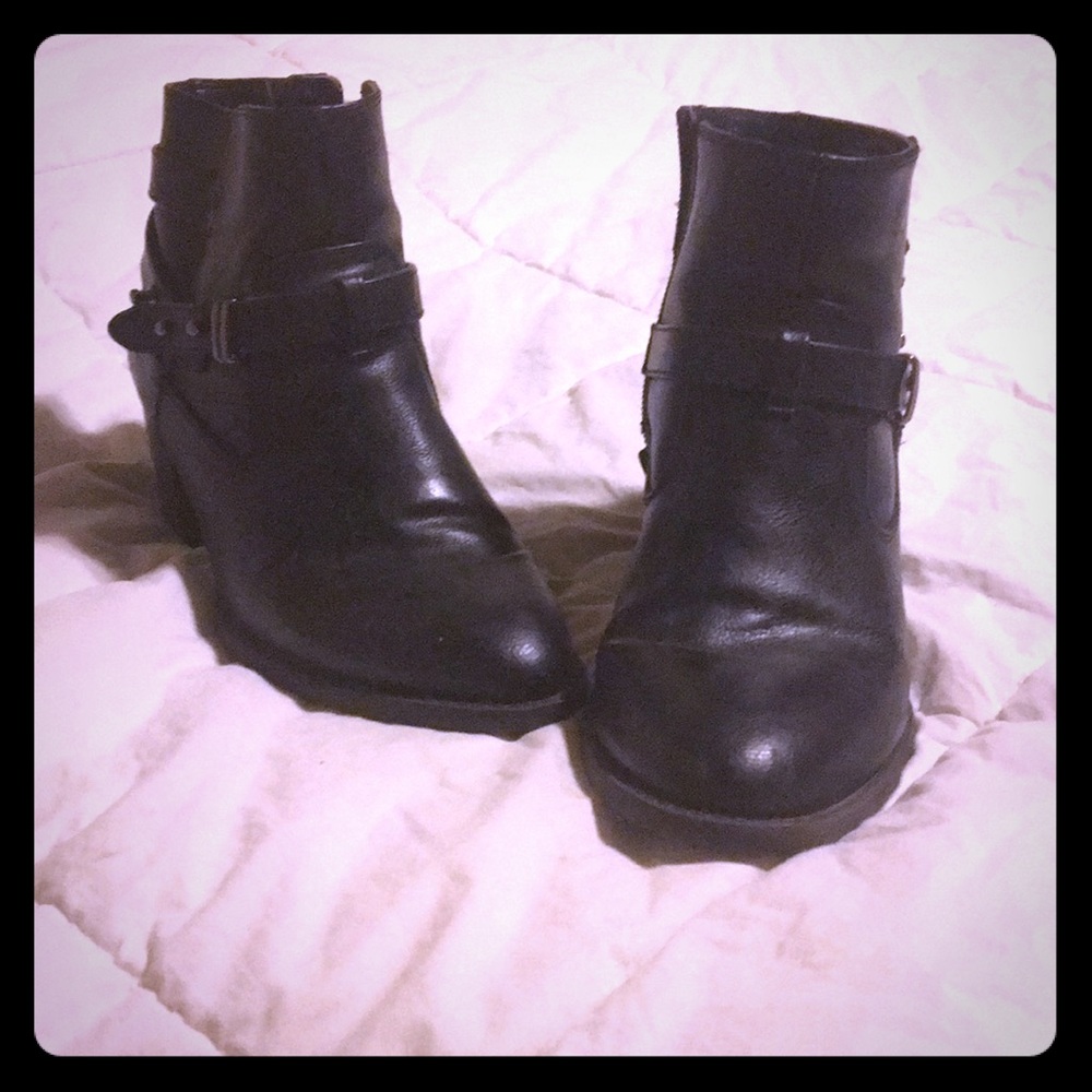 Black booties